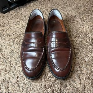 Allen Edmonds Randolph Shell Cordovan Loafer Size 9 D Excellent Used Condition